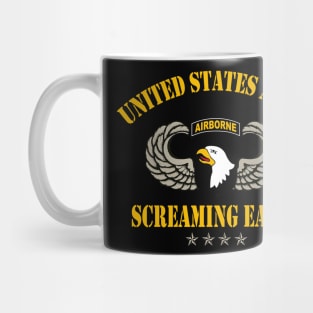 101st Airborne Paratrooper US Army Veteran - Screaming Eagle Mug